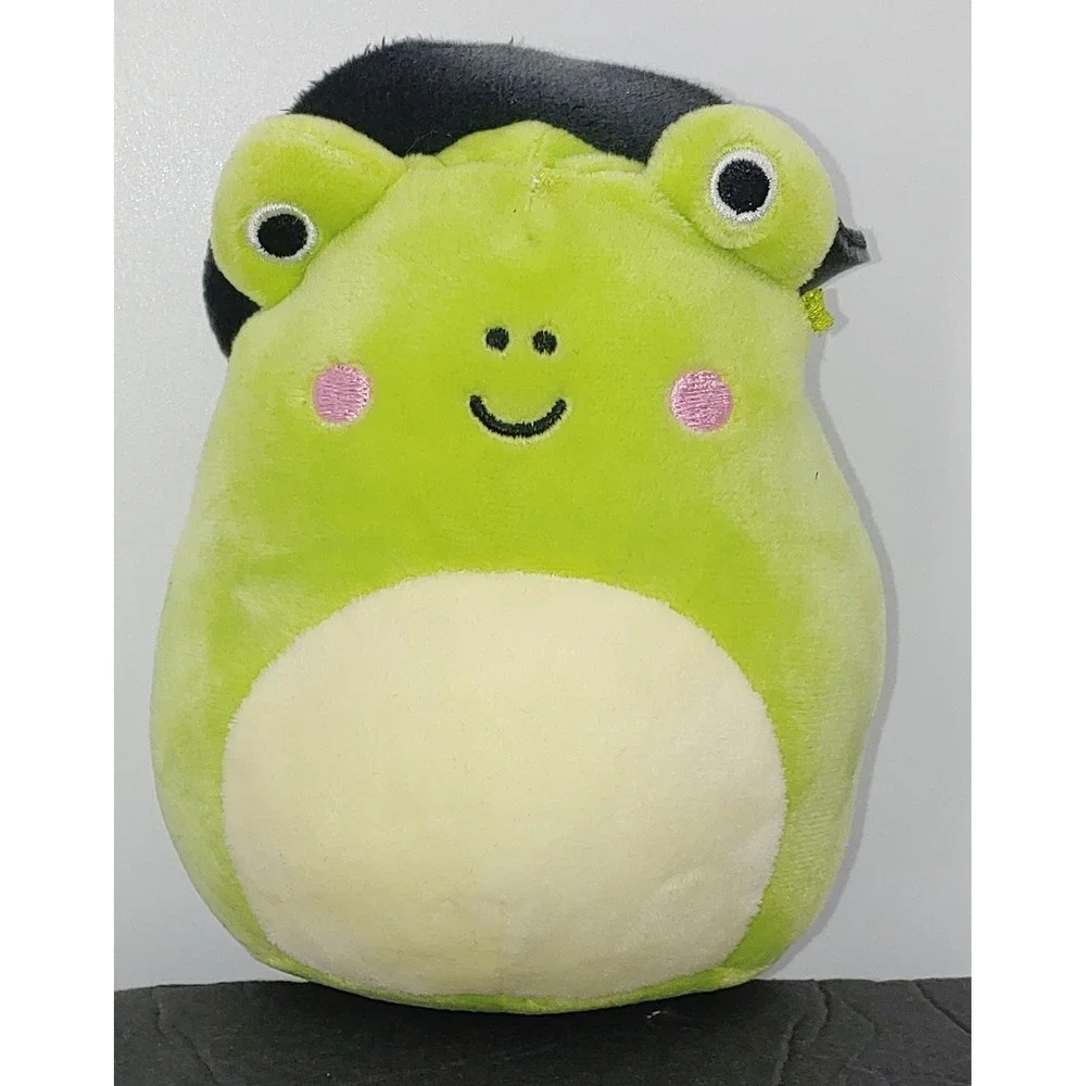 Lot Of 2 Squishmallow Joldy The Purple Bat And Wendy The Frog 5
